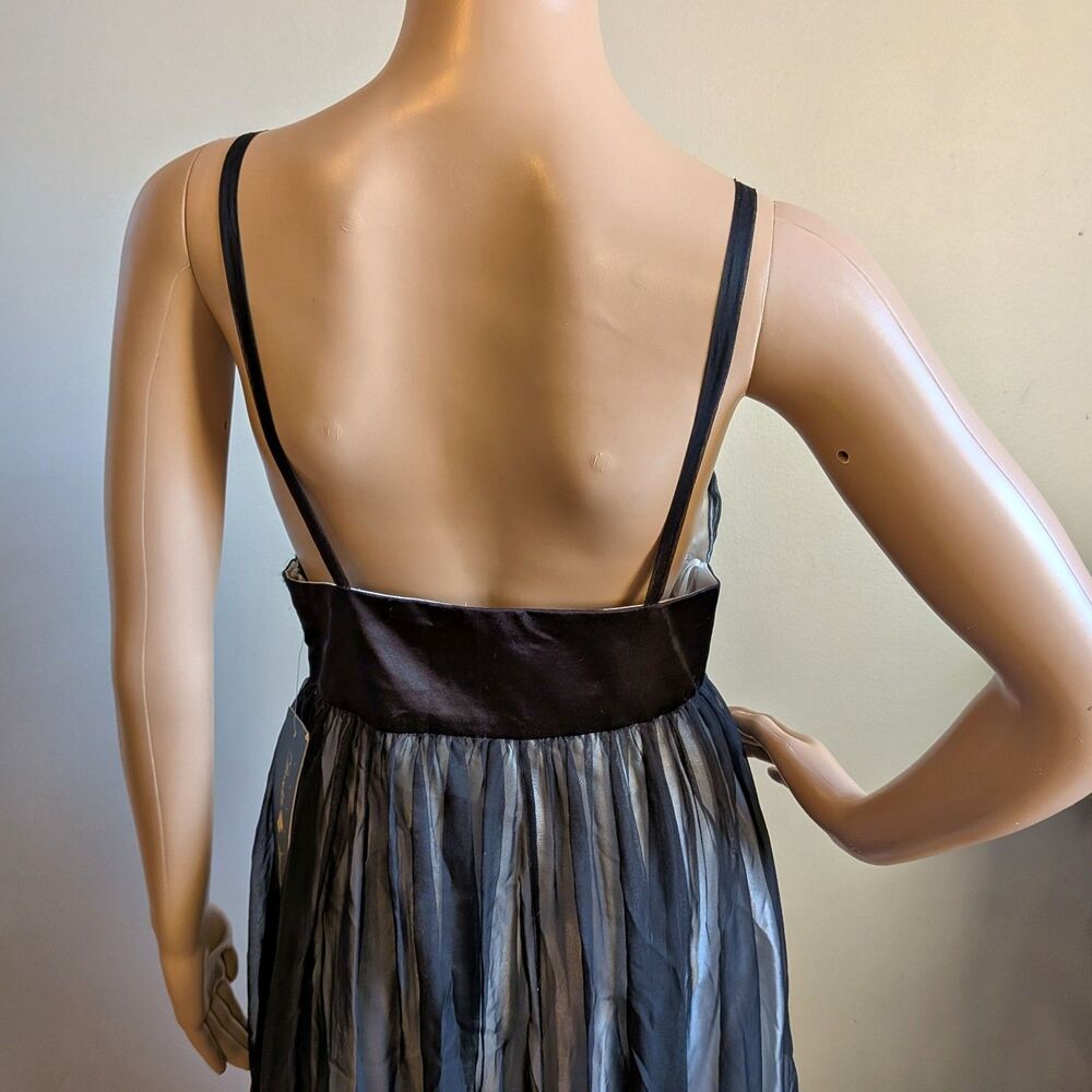 NWT Vintage Y2K Aspeed Prom Gown Maxi Dress Beaded Size Medium - Picture 12 of 14